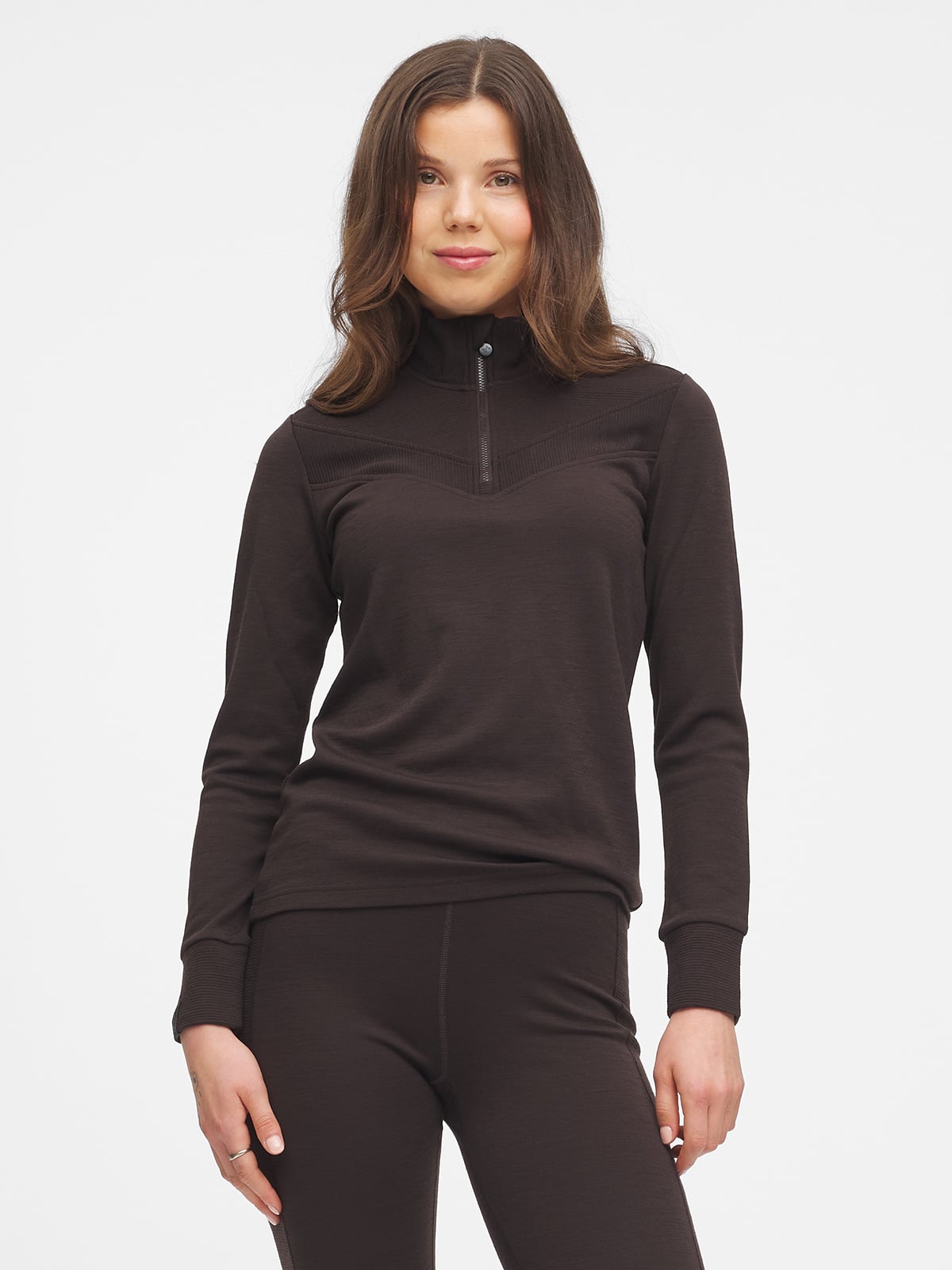 Twentyfour Aurora Oda Ull HZ D Mørk Brun