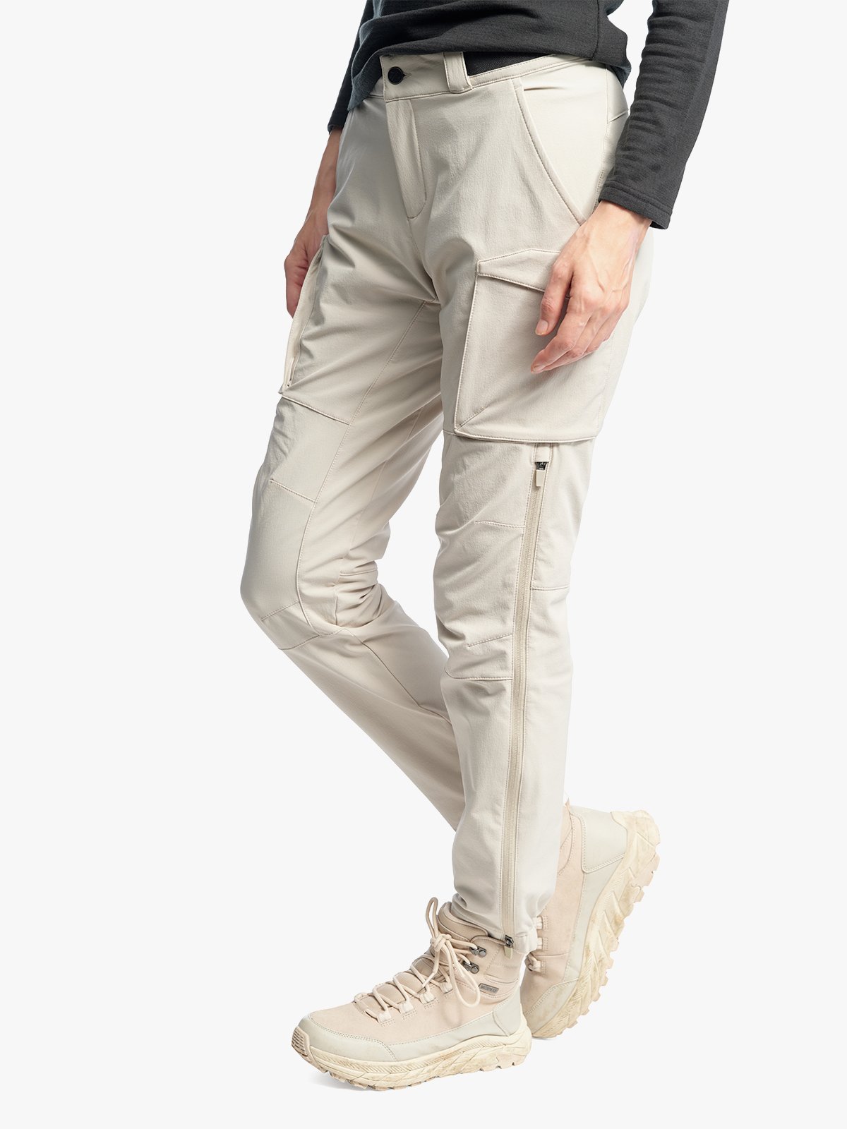 Twentyfour Aurora Softshell Bukse D Varm Grå