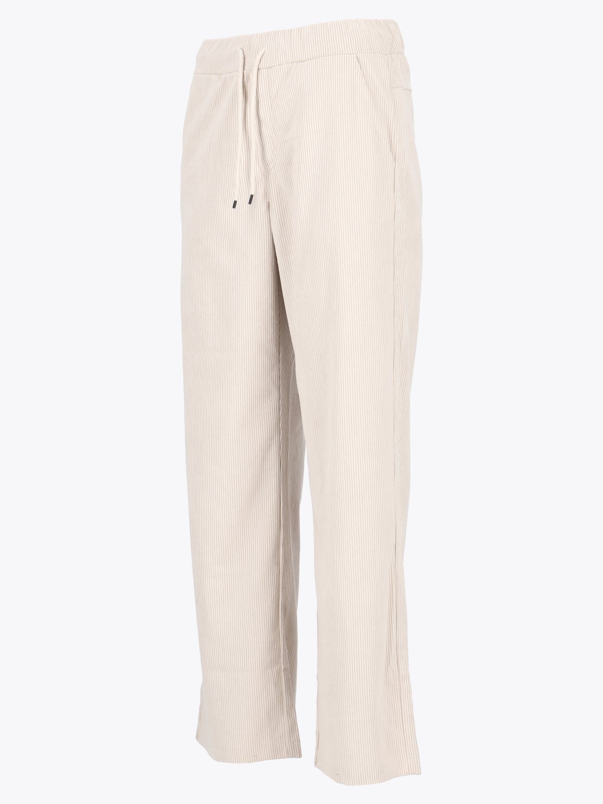 Twentyfour Mode Cord Bukse D Gråhvit