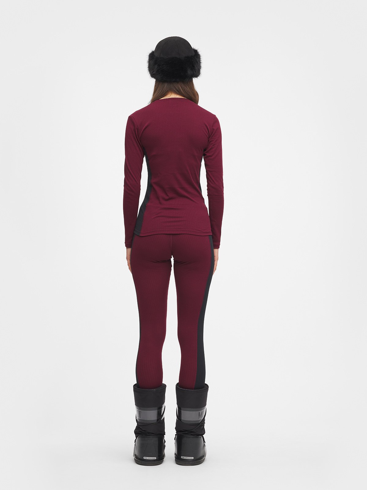 Twentyfour Aurora Baselayer Sett D M Burgunder