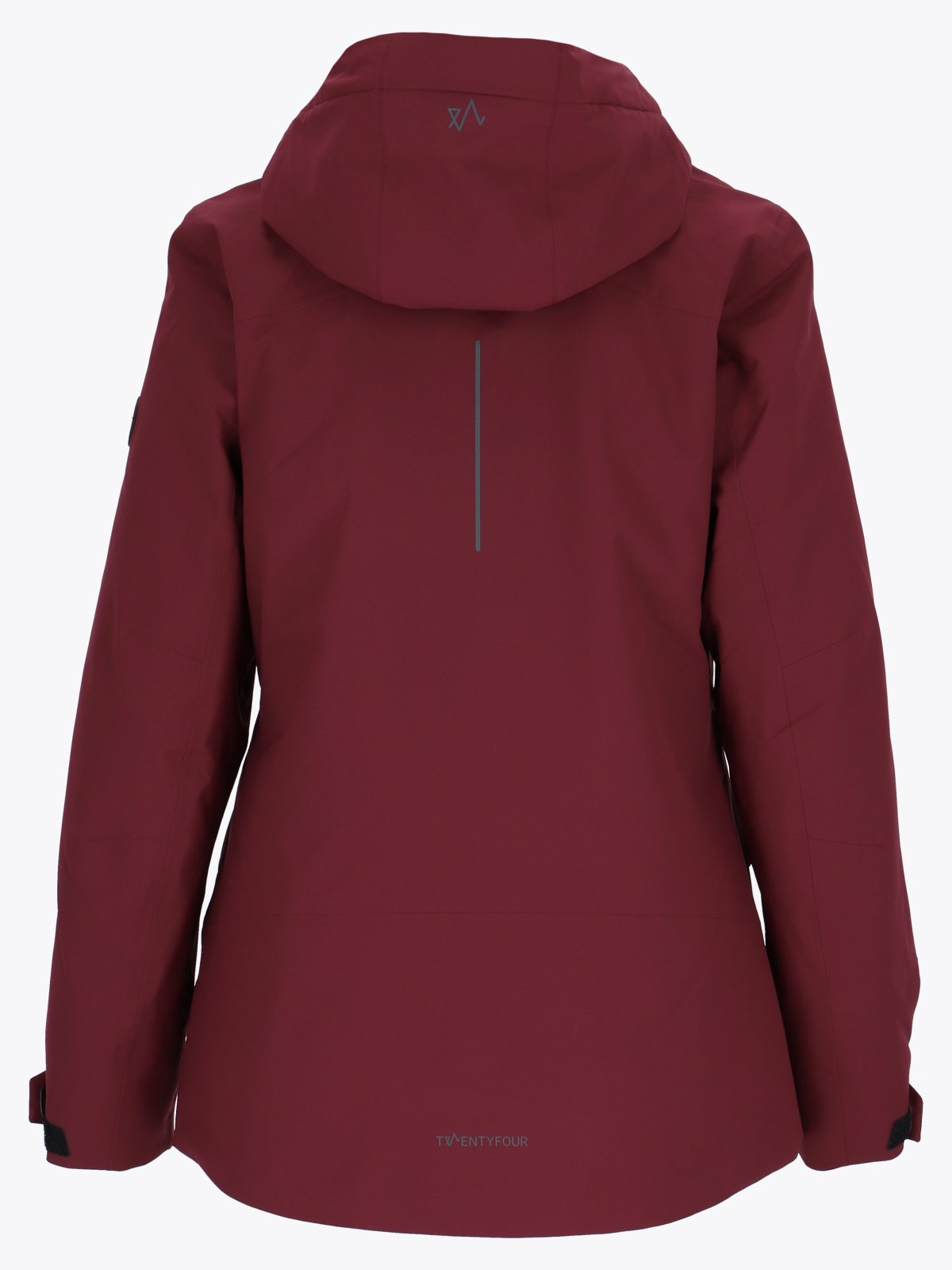 Twentyfour Aurora PL Skalljakke D M Burgunder