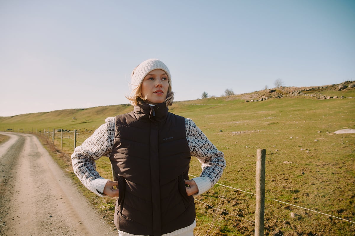 Twentyfour Aurora Thermal Vest D Mørk Brun