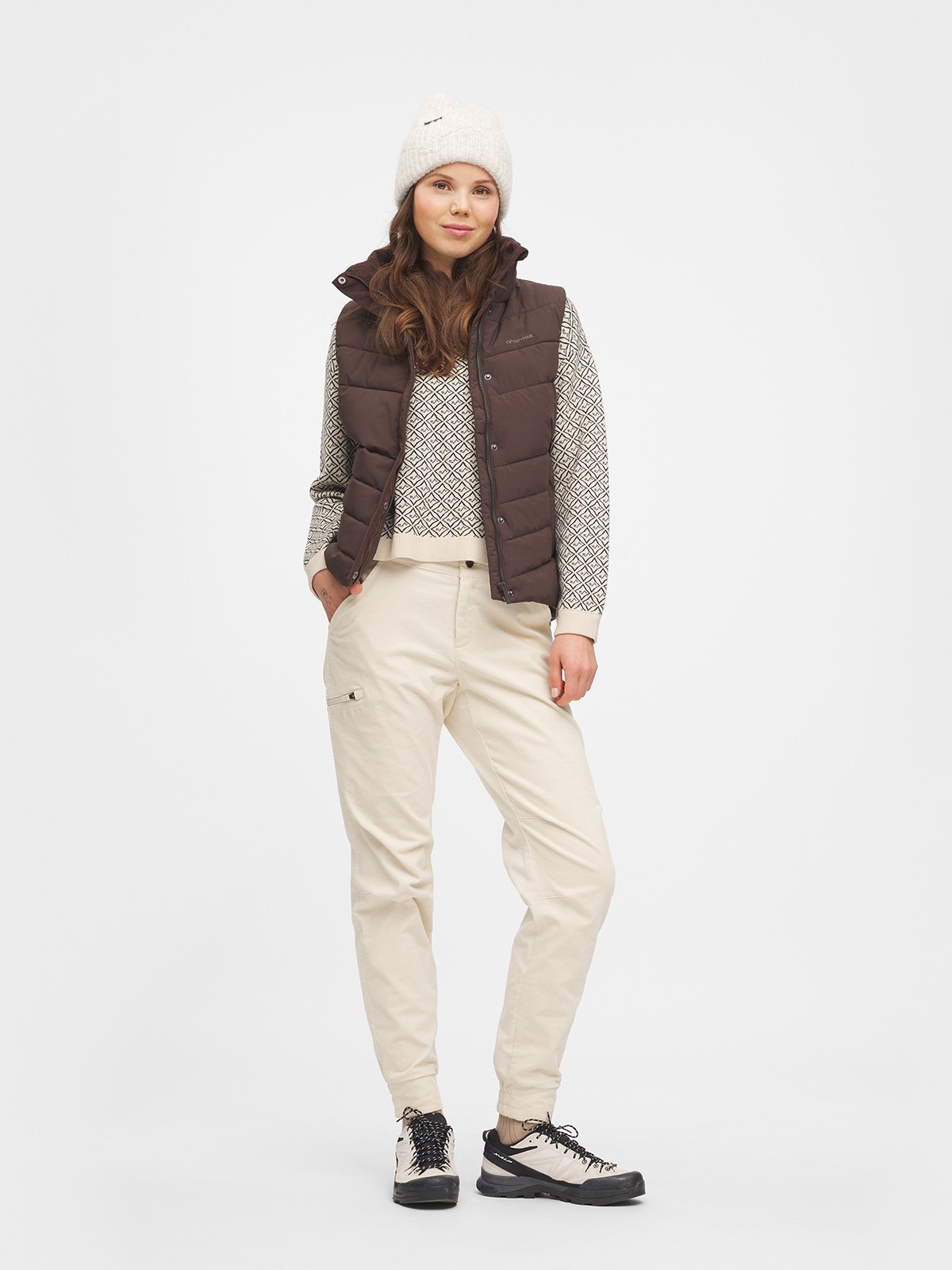 Twentyfour Aurora Thermal Vest D Mørk Brun