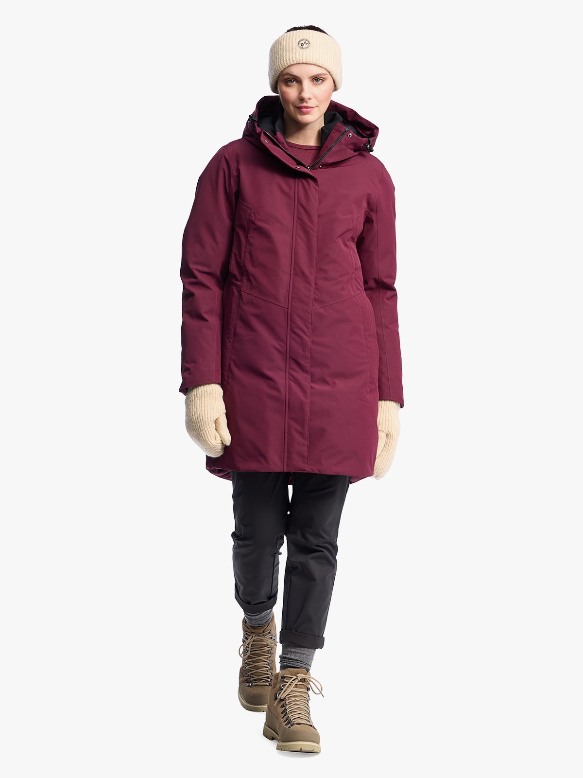 Twentyfour Aurora Warm Parkas D M Burgunder