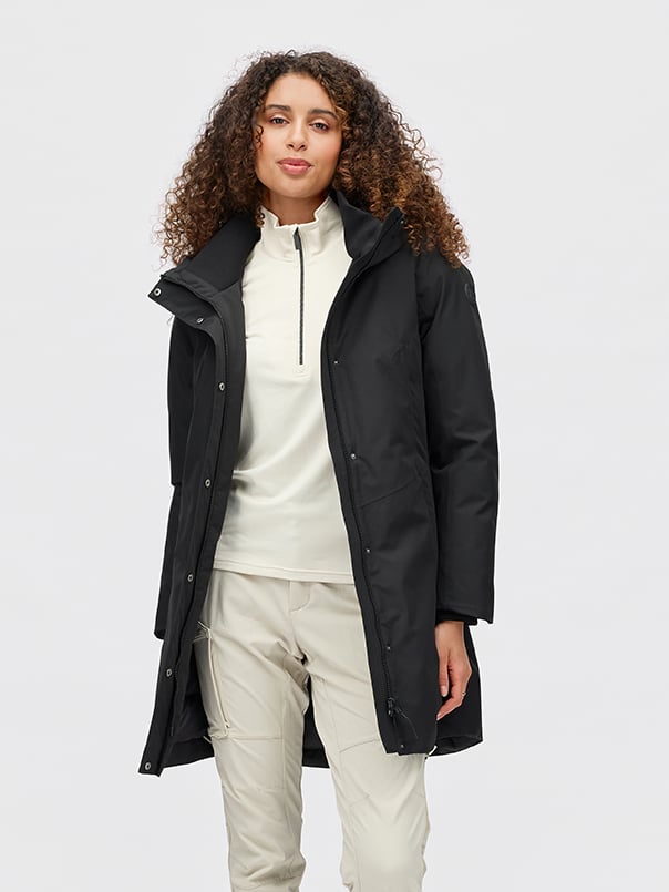 Twentyfour Aurora Warm Parkas D Sort