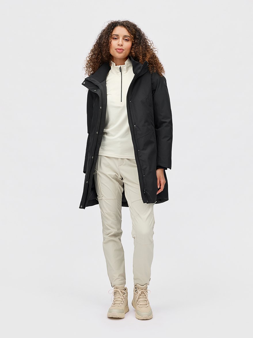 Twentyfour Aurora Warm Parkas D Sort