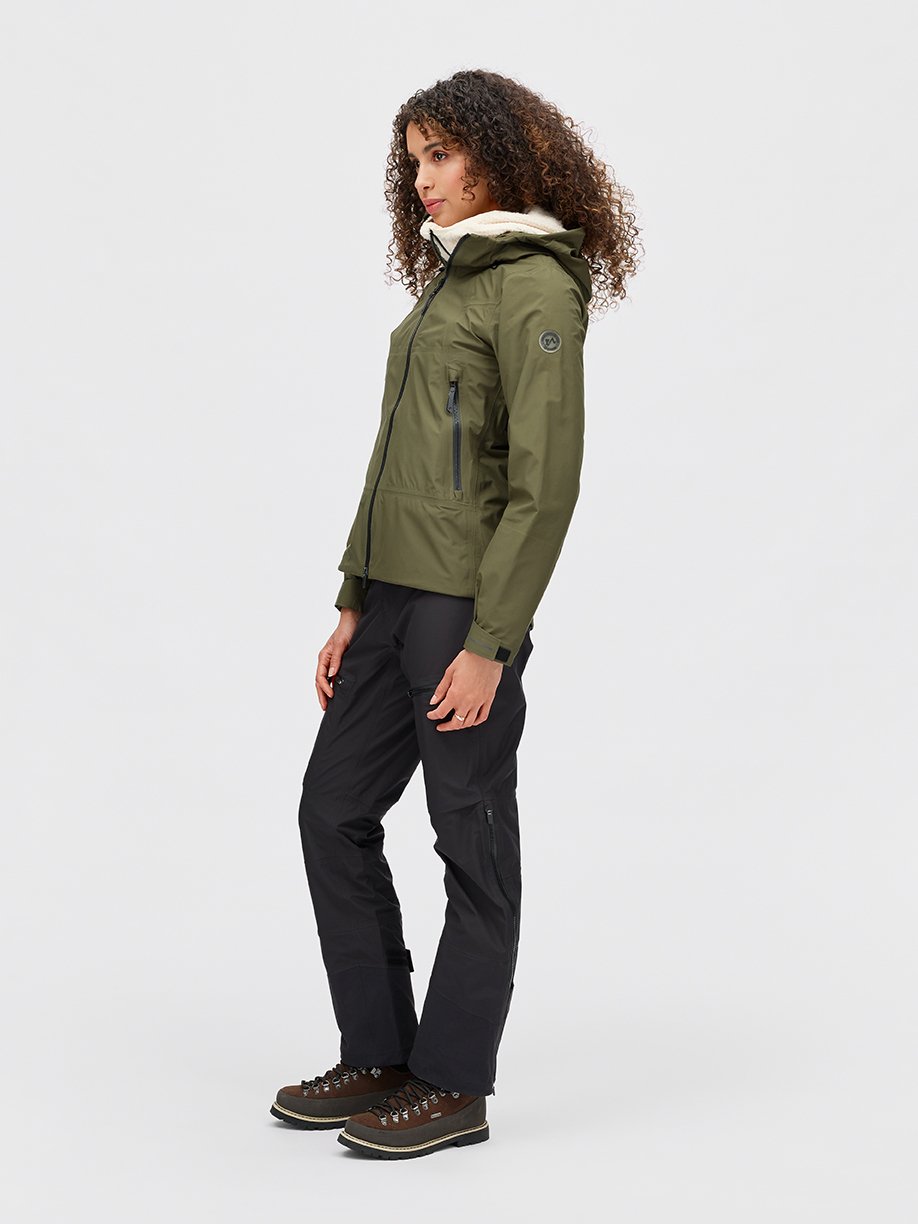 Twentyfour Aurora 3L Skalljakke D Furu