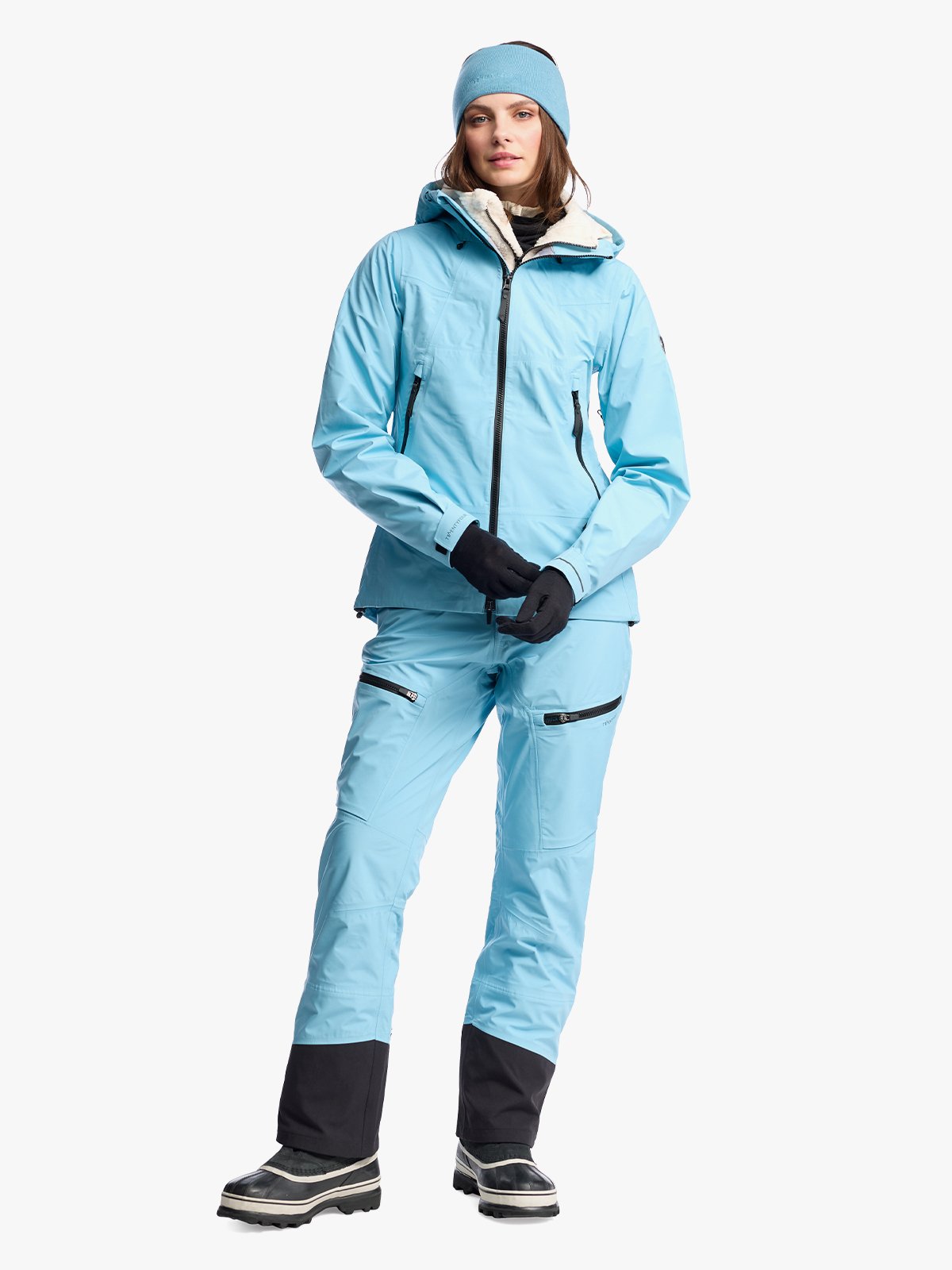 Twentyfour Aurora 3L Skalljakke D Retro Blå