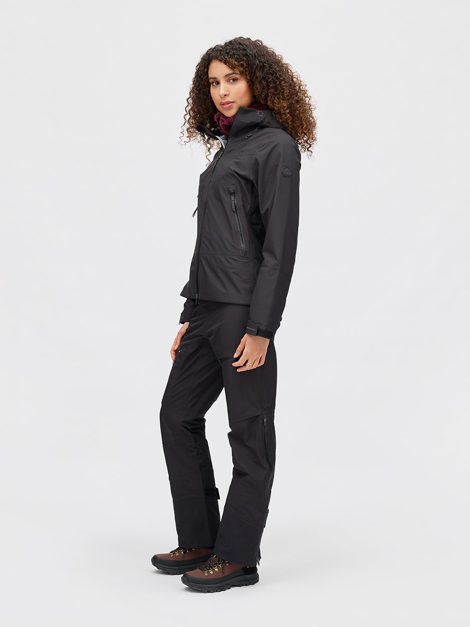 Twentyfour Aurora 3L Skalljakke D Sort