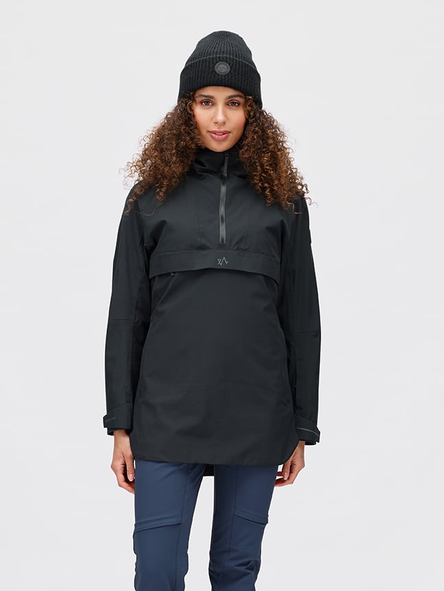 Twentyfour Aurora Skallanorakk D Sort