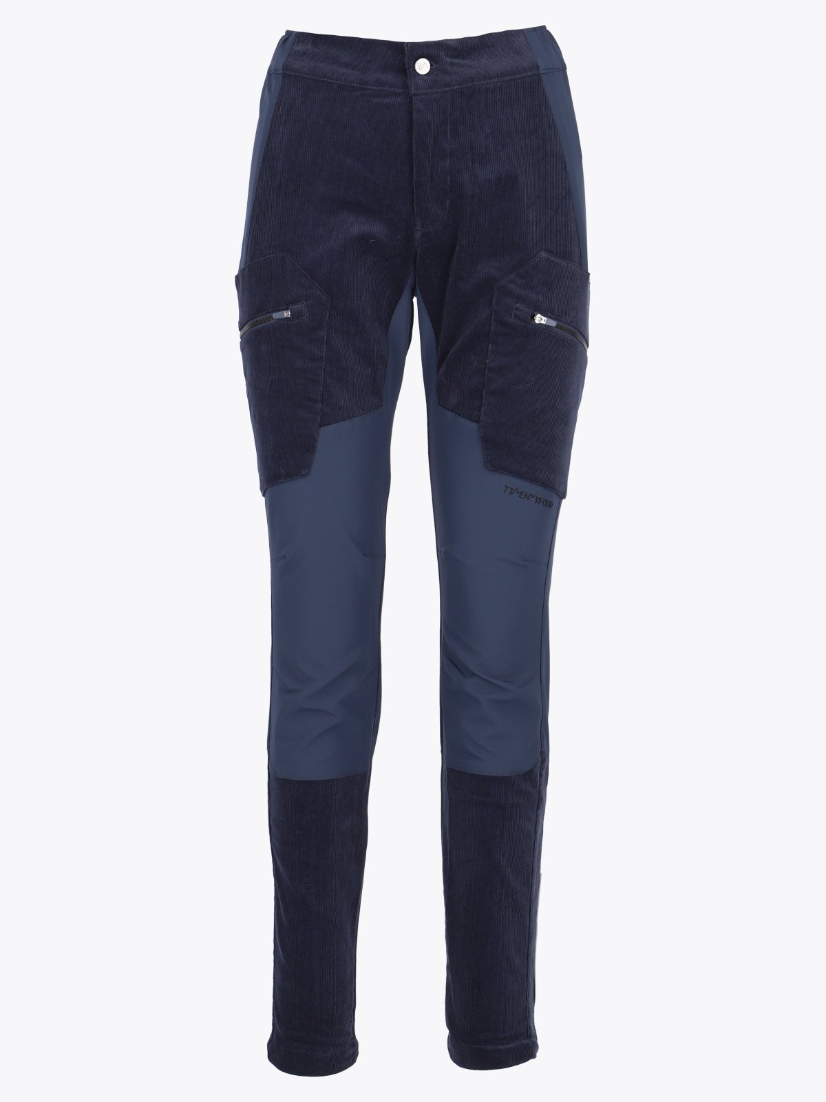 Twentyfour Aurora Shape Cordbukse D Marine