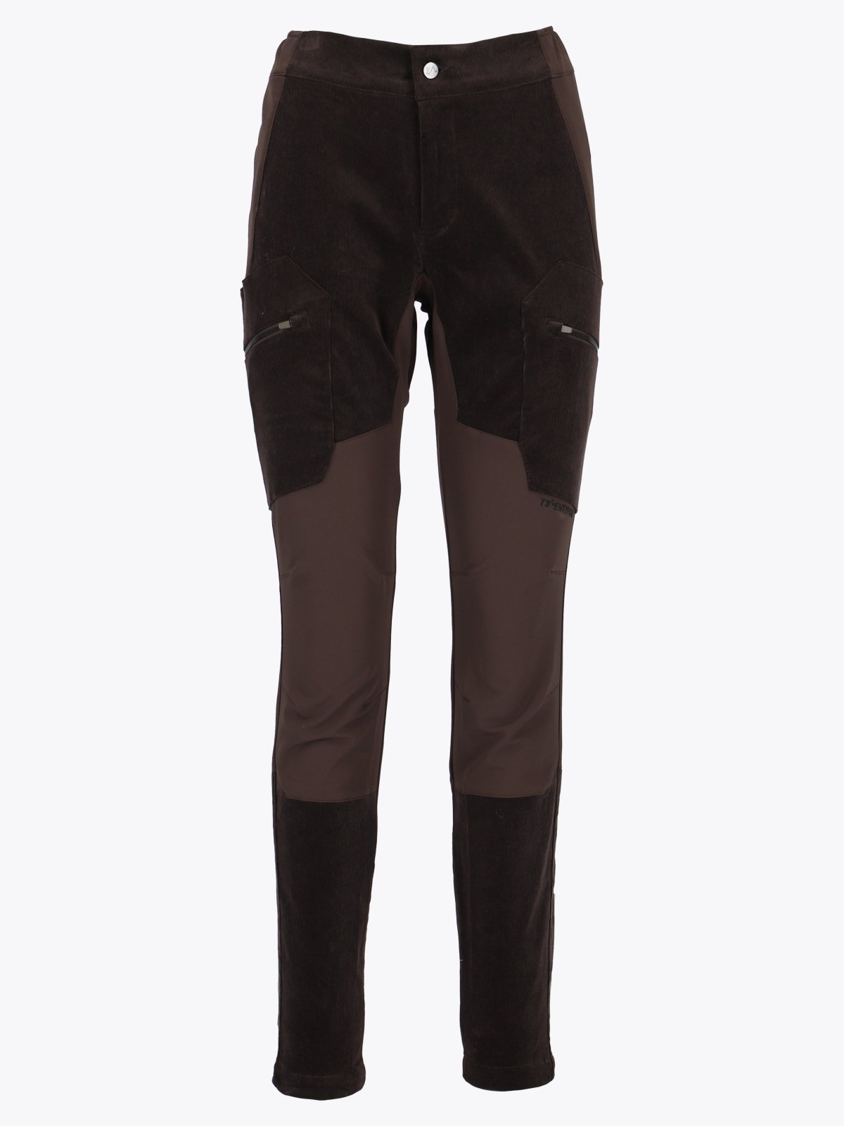 Twentyfour Aurora Shape Cordbukse D Mørk Brun