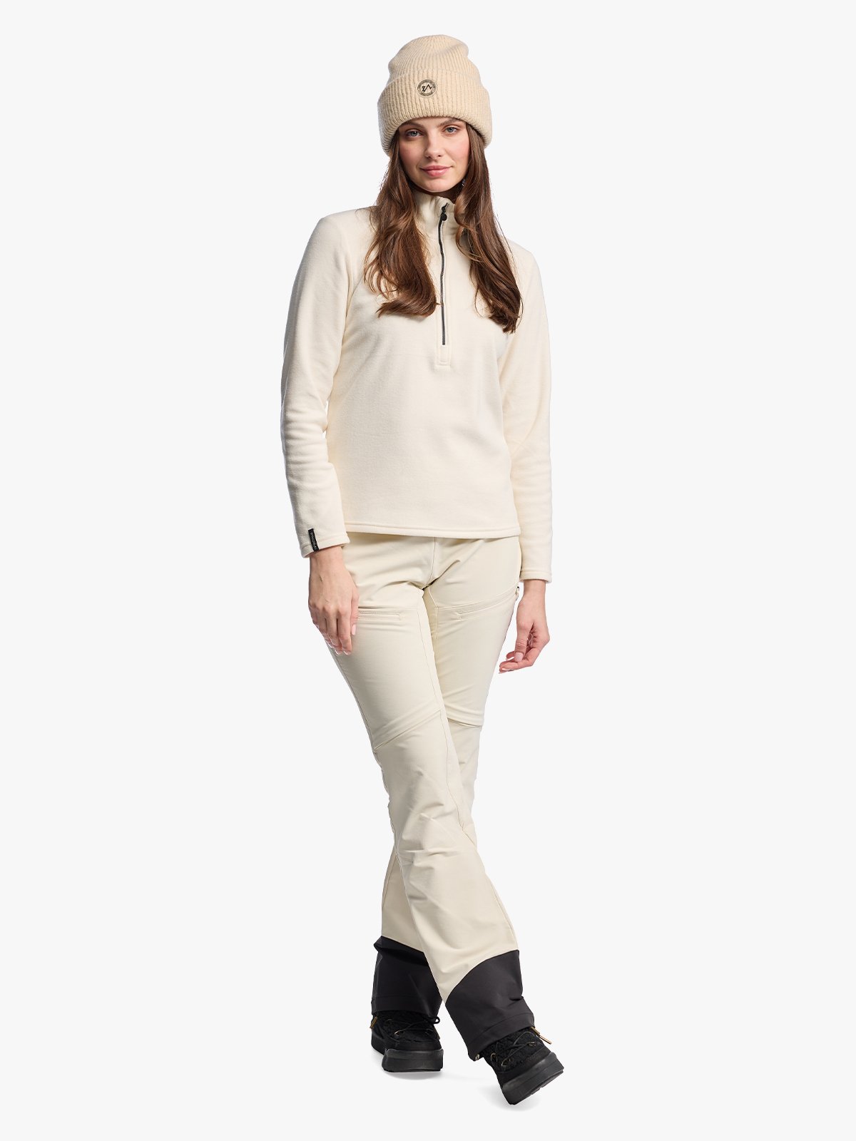 Twentyfour Aurora HZ Fleece D Gråhvit