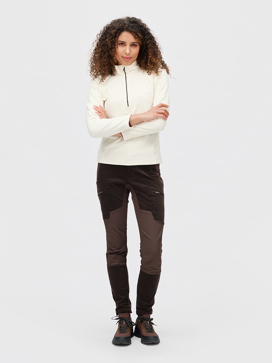 Twentyfour Aurora HZ Fleece D Gråhvit