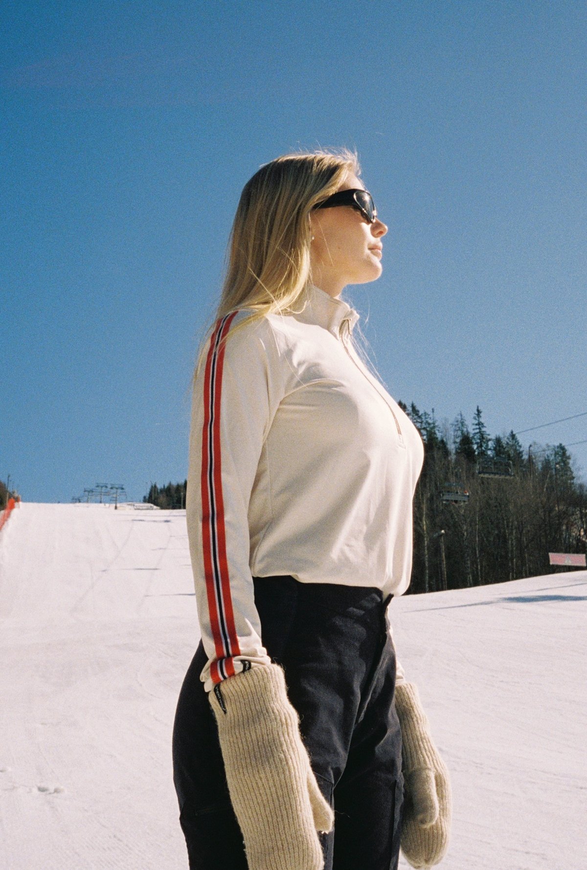 Twentyfour Aurora HZ Genser D KLN Gråhvit