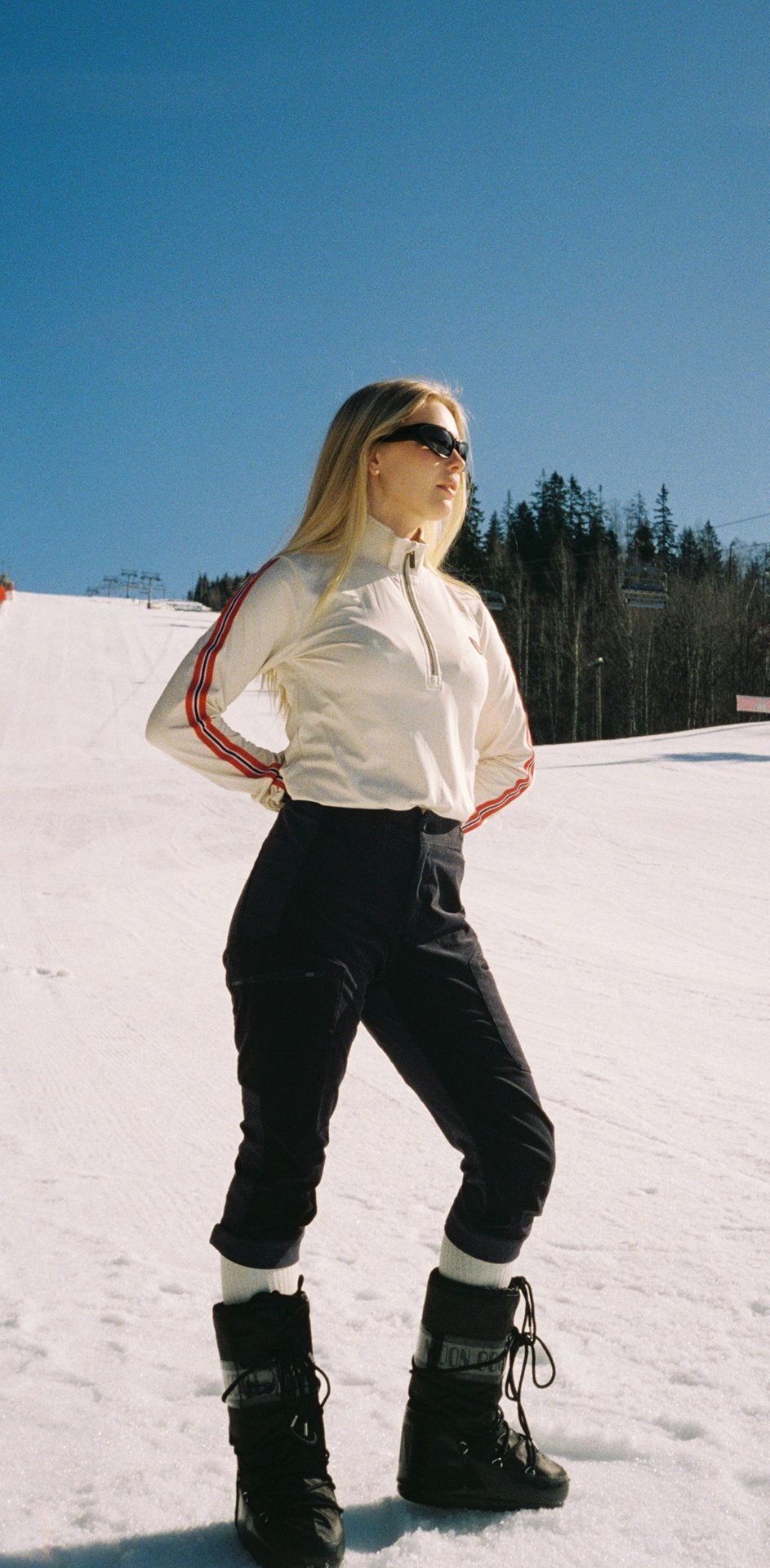 Twentyfour Aurora HZ Genser D KLN Gråhvit