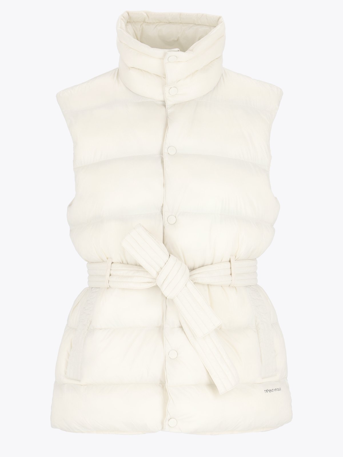 Twentyfour Mode Milla Padded Vest D Gråhvit