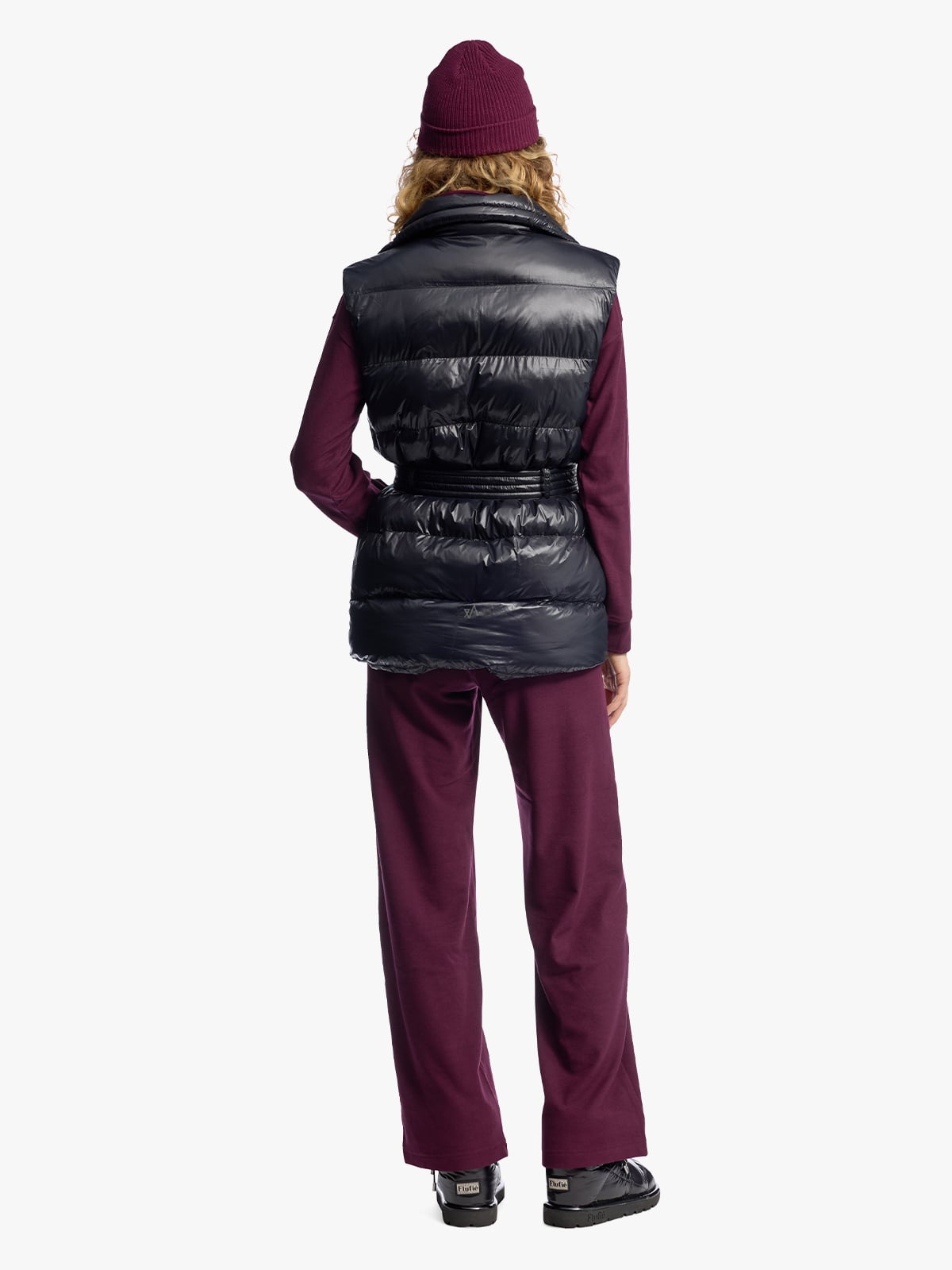Twentyfour Mode Milla Padded Vest D Sort