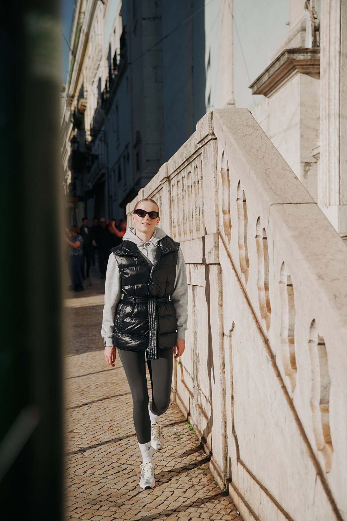 Twentyfour Mode Milla Padded Vest D Sort