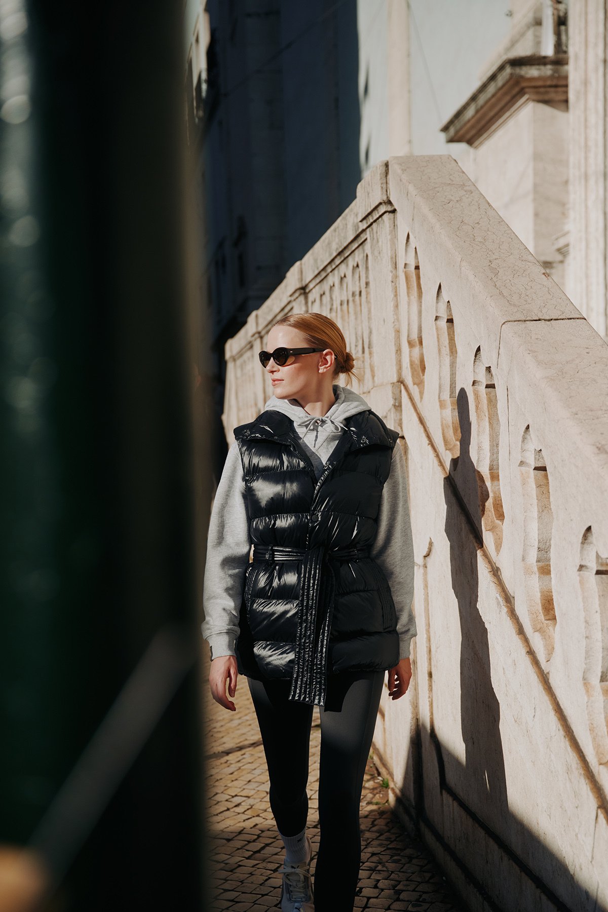 Twentyfour Mode Milla Padded Vest D Sort
