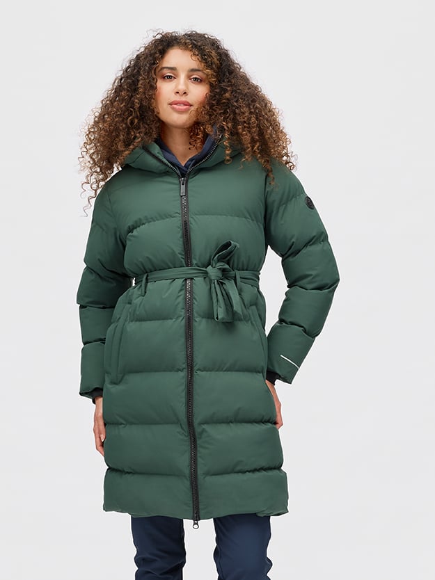 Twentyfour Mode Milla Parka D Dyp Grønn