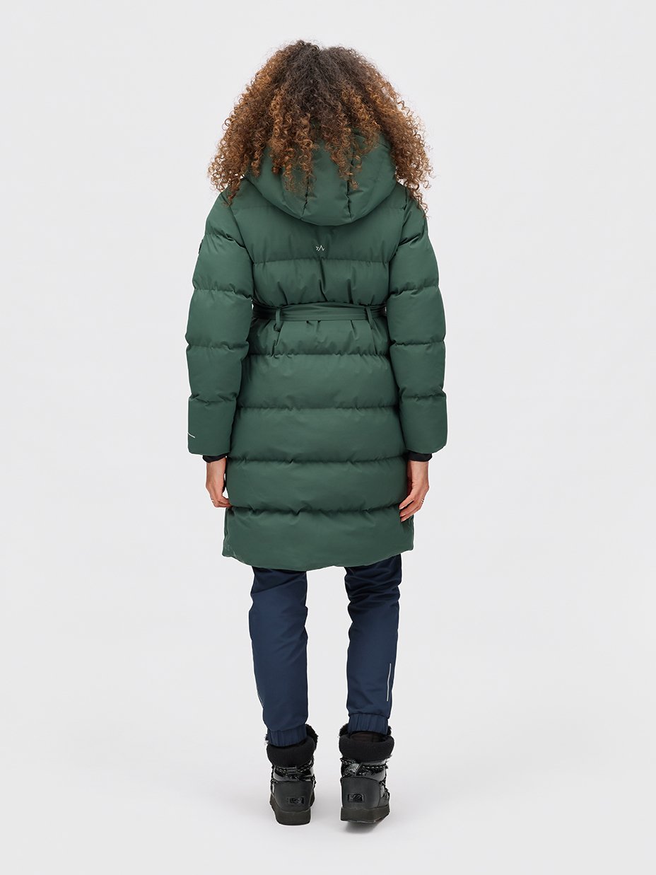 Twentyfour Mode Milla Parka D Dyp Grønn