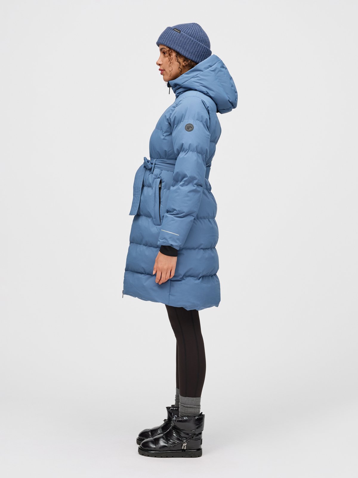 Twentyfour Mode Milla Parka D Gråblå