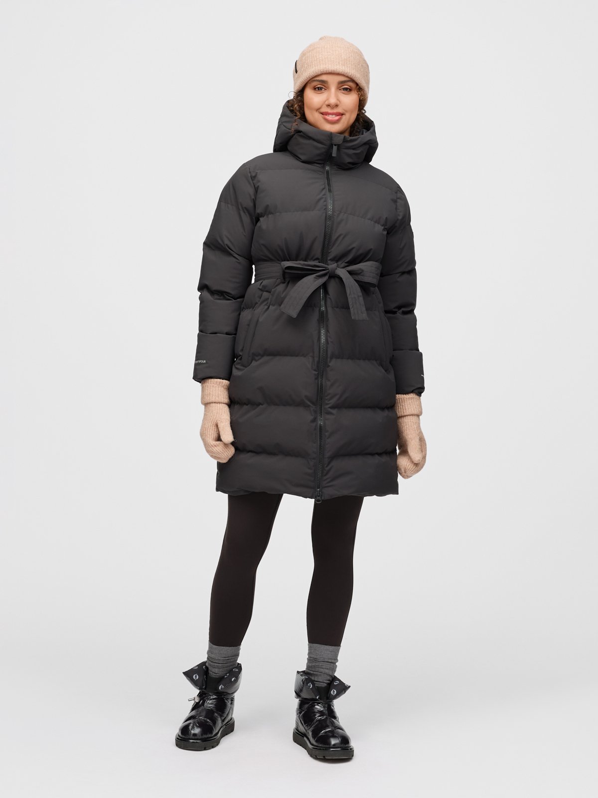 Twentyfour Mode Milla Parka D Sort