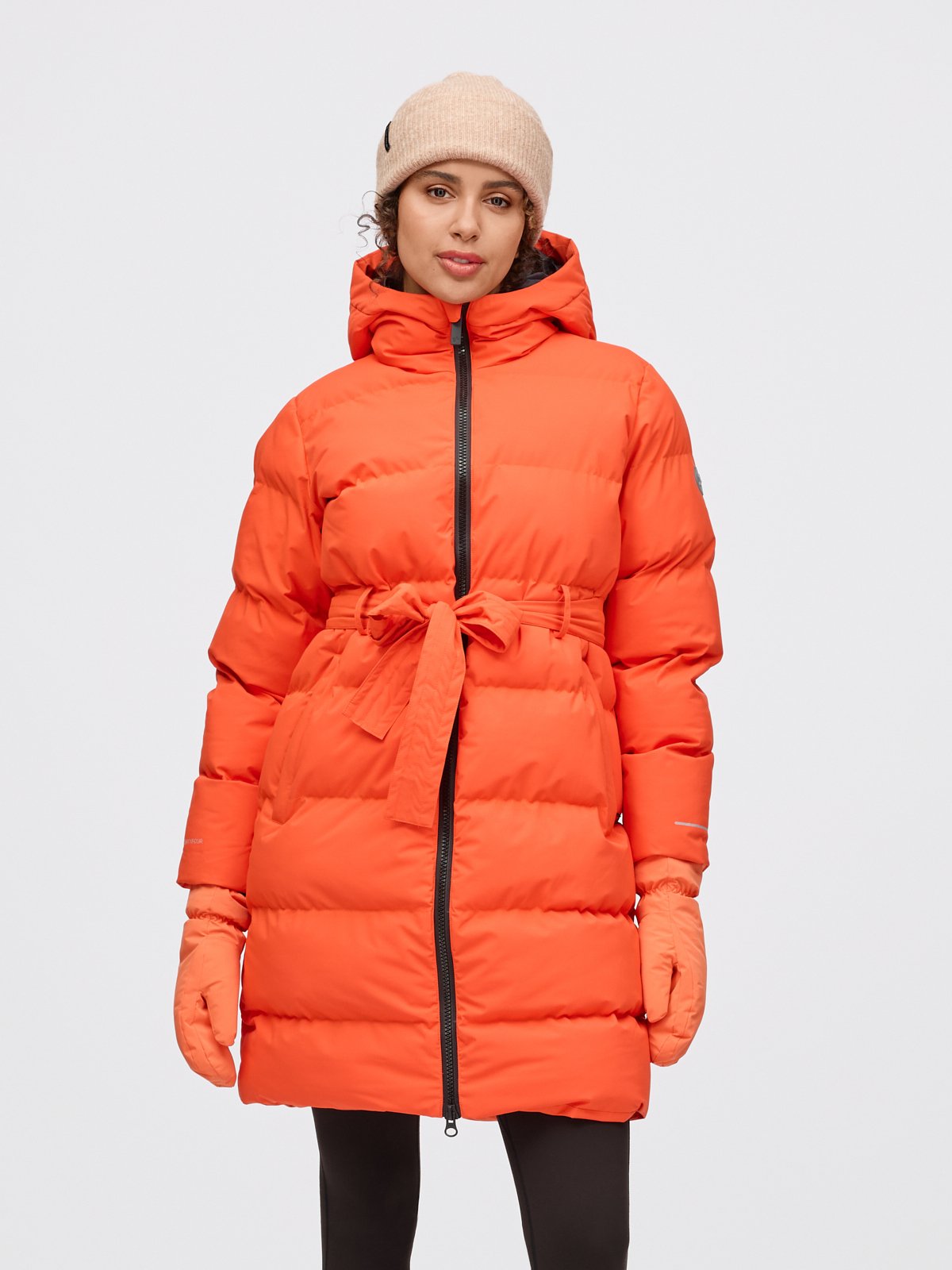 Twentyfour Mode Milla Parka D Tomatrød