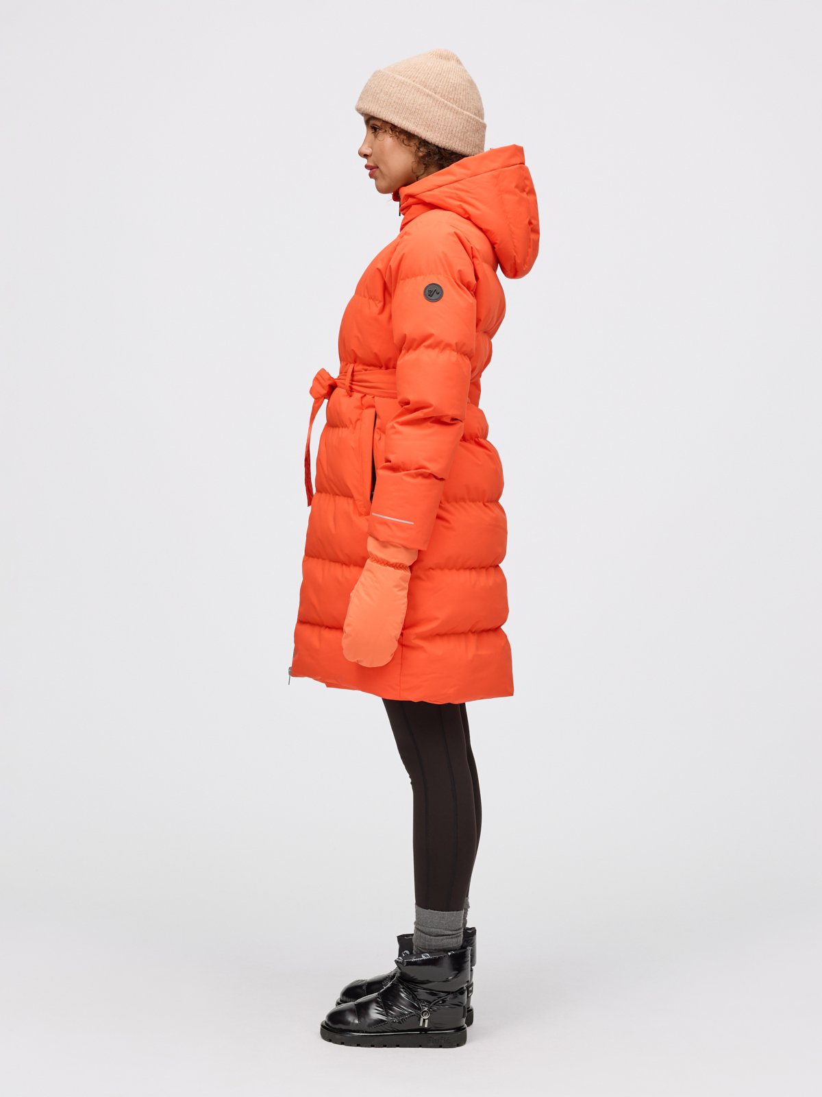 Twentyfour Mode Milla Parka D Tomatrød