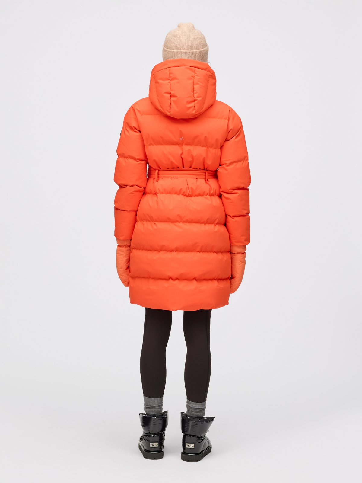 Twentyfour Mode Milla Parka D Tomatrød