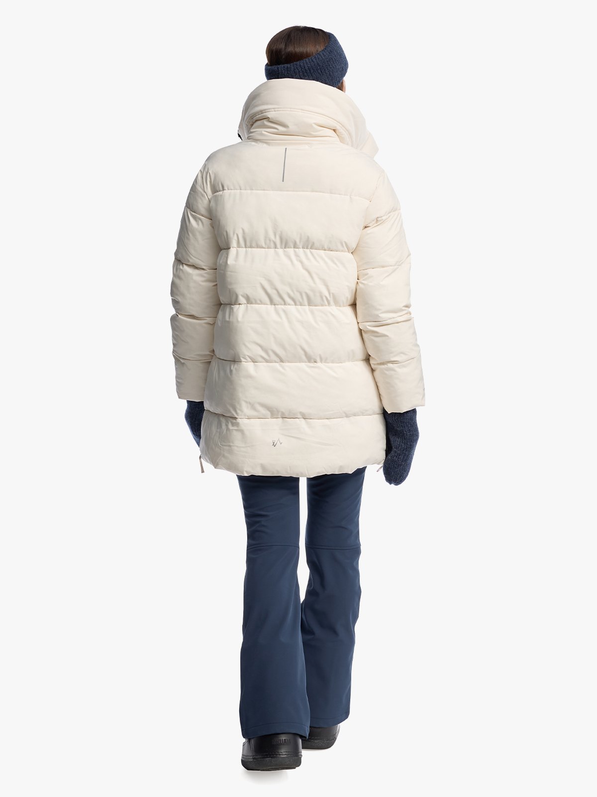 Twentyfour Mode Nea Parka D Gråhvit