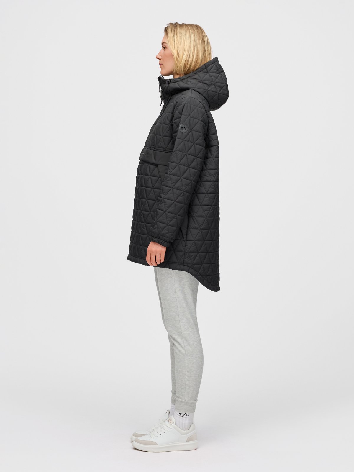 Twentyfour Mode Quilted Anorak D Sort