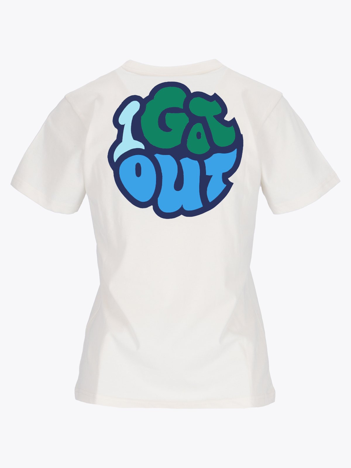 Twentyfour & IGO Back T-skjorte D Hvit