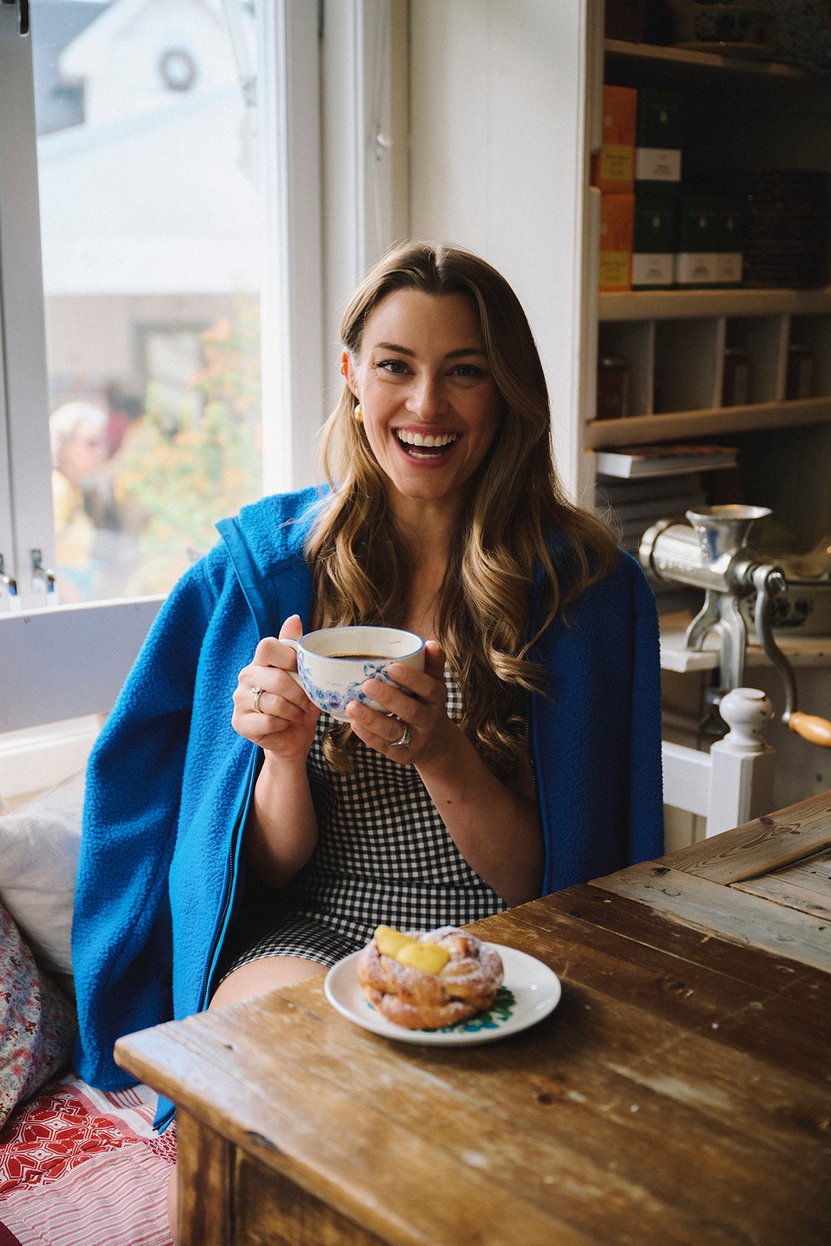 Twentyfour Aurora Pile Jakke D Knallblå