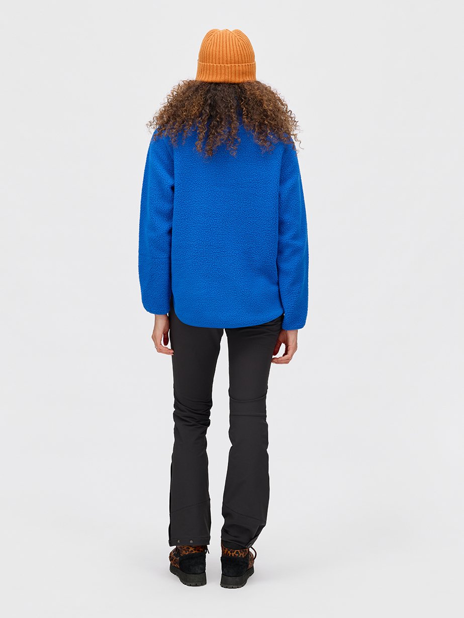 Twentyfour Aurora Pile Jakke D Knallblå