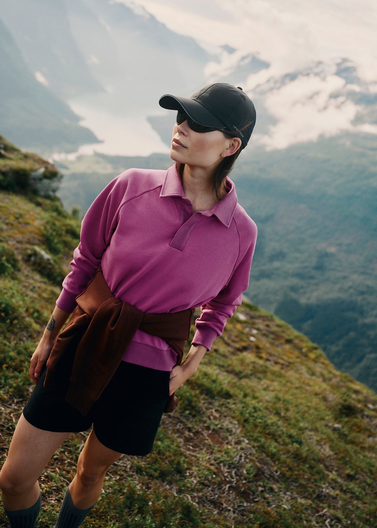 Twentyfour Mode Polo Sweater D Fuksia