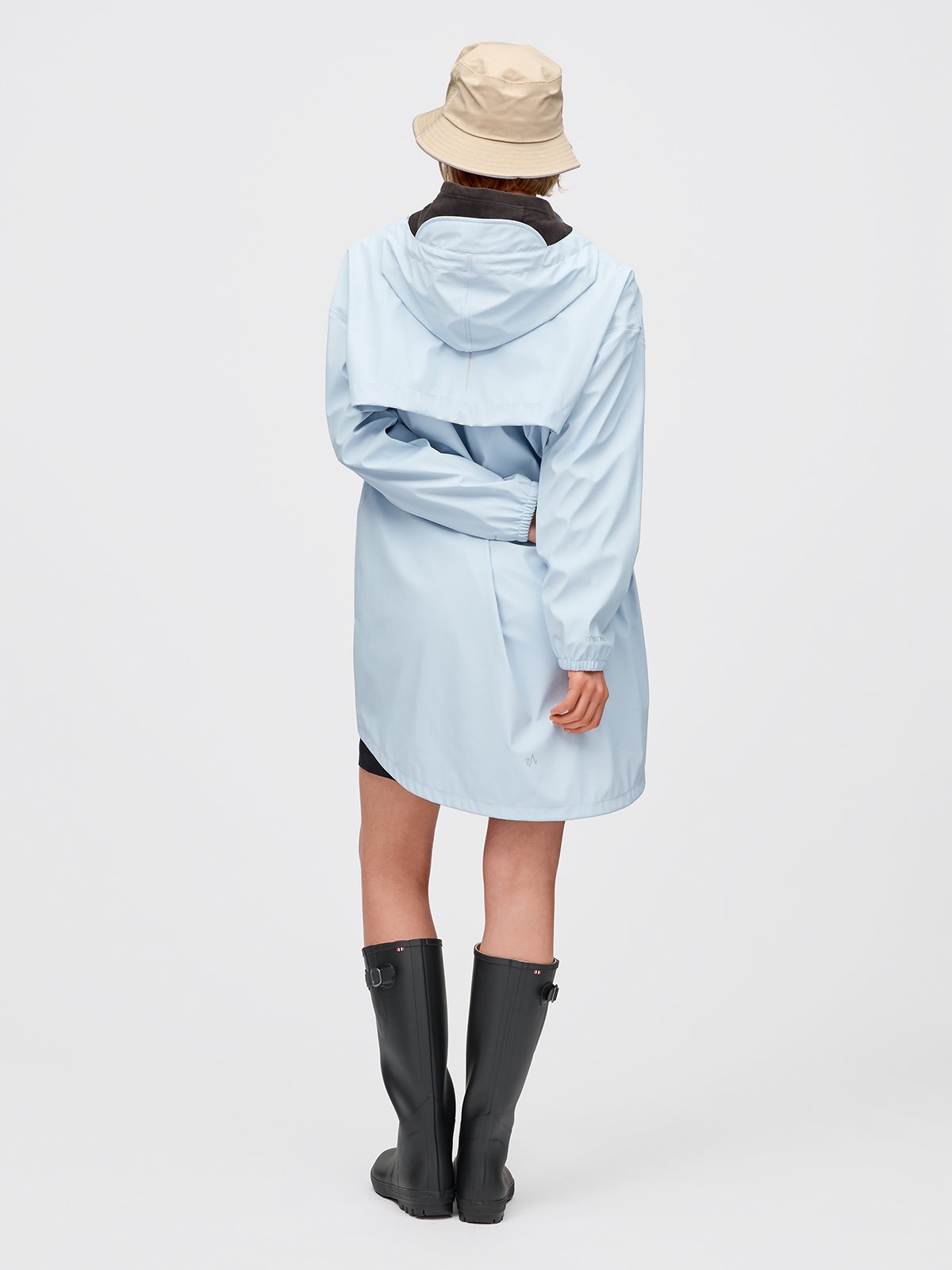 Twentyfour Mode PU Poncho D Frostblå