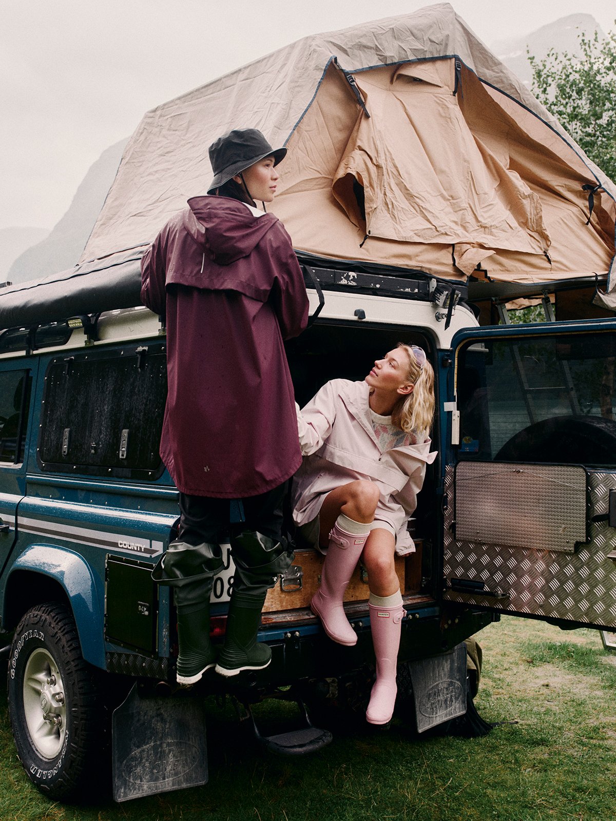 Twentyfour Mode PU Poncho D M Burgunder