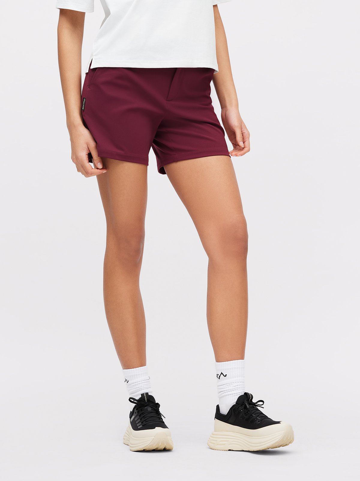 Twentyfour Mode Flex ST Shorts D M Burgunder
