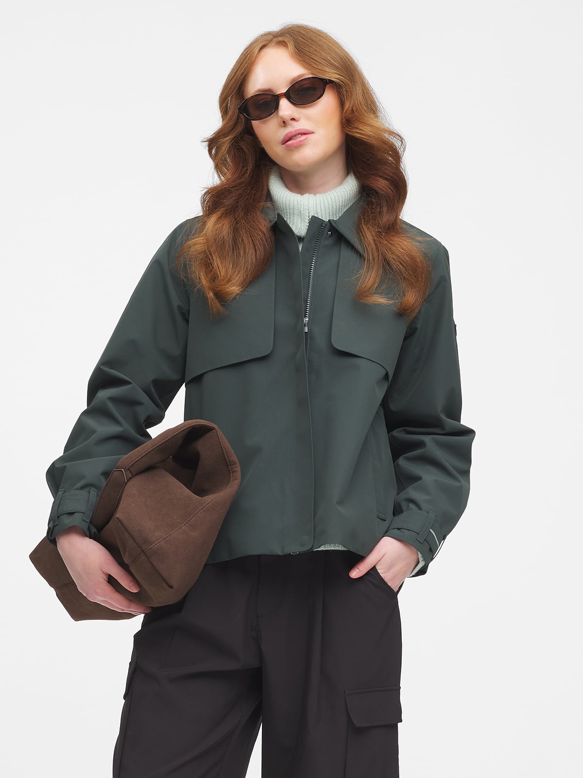 Twentyfour Mode Trench Jakke D Dyp Grønn