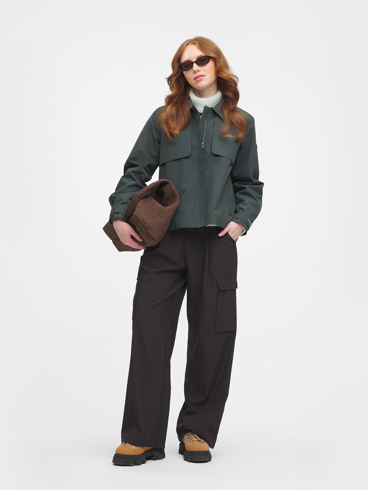 Twentyfour Mode Trench Jakke D Dyp Grønn