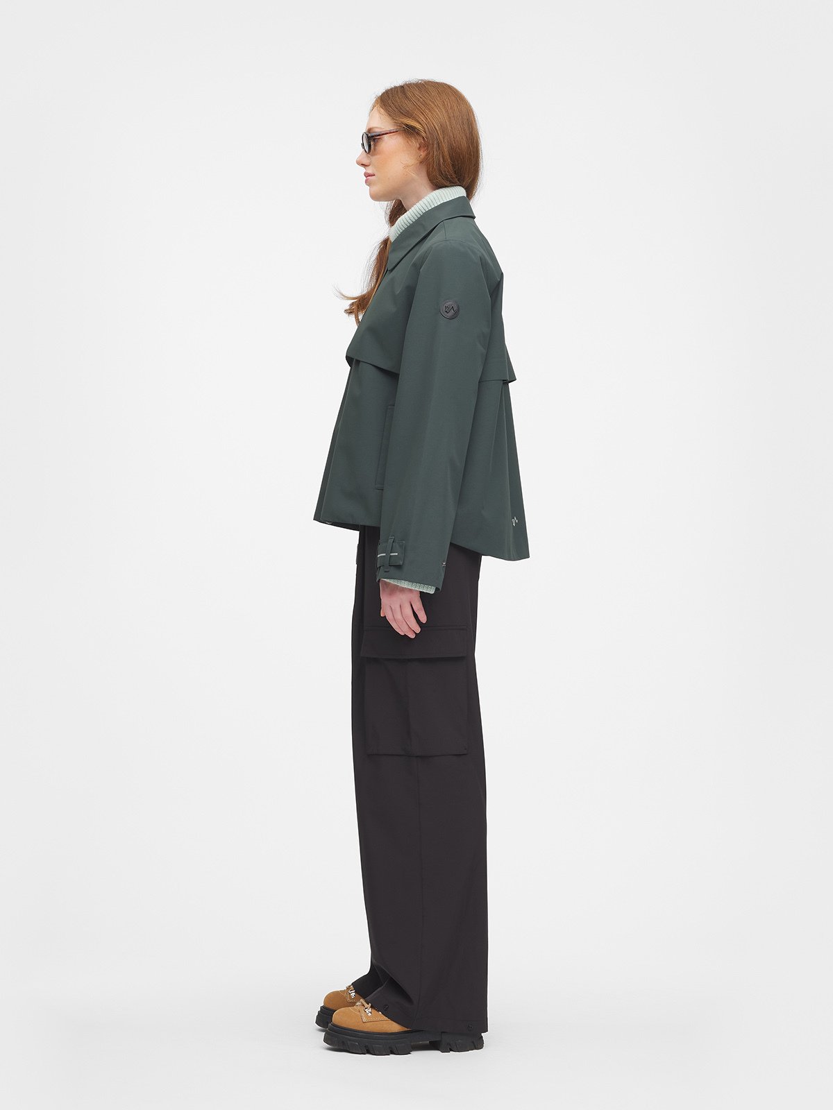 Twentyfour Mode Trench Jakke D Dyp Grønn