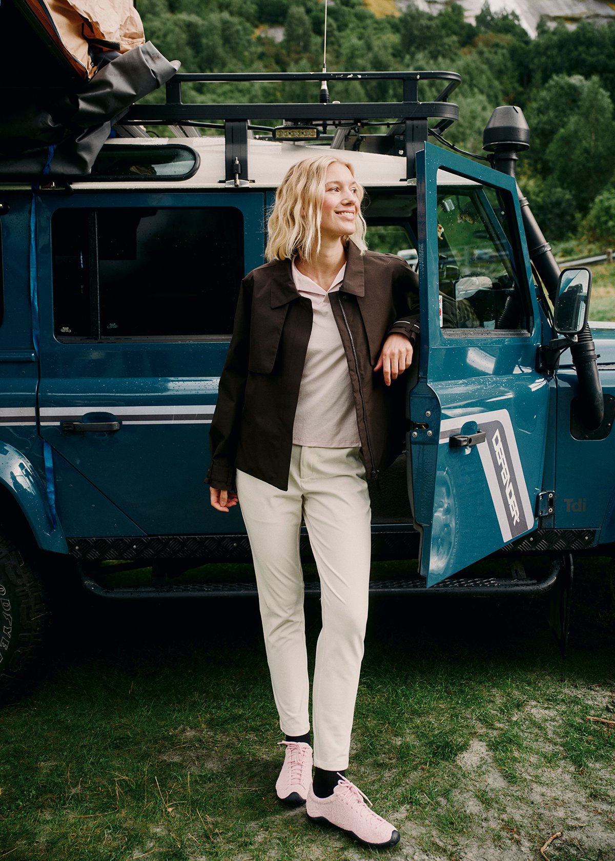 Twentyfour Mode Trench Jakke D Mørk Brun