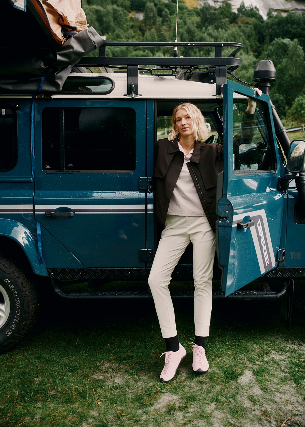 Twentyfour Mode Trench Jakke D Mørk Brun