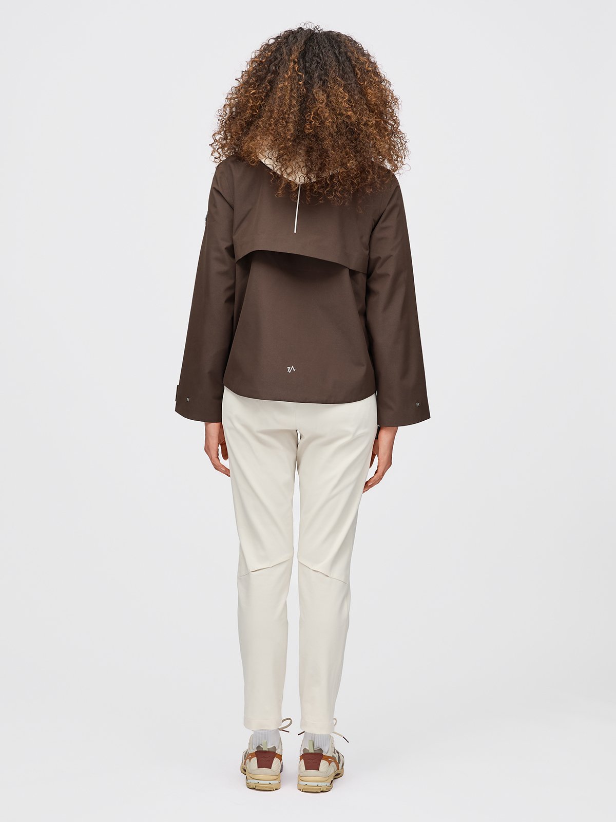 Twentyfour Mode Trench Jakke D Mørk Brun