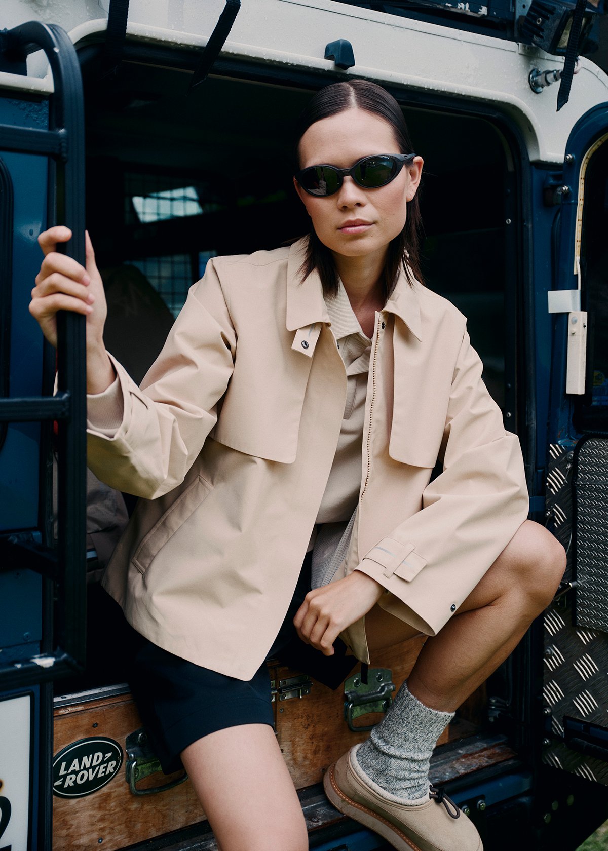 Twentyfour Mode Trench Jakke D Sand