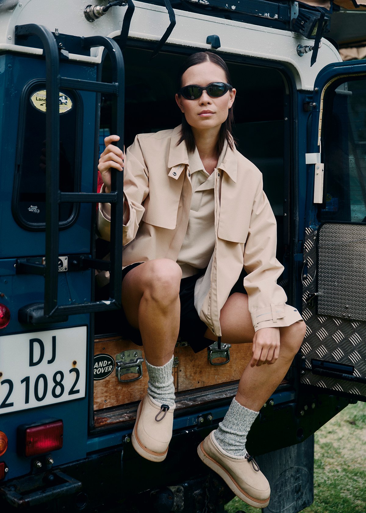 Twentyfour Mode Trench Jakke D Sand