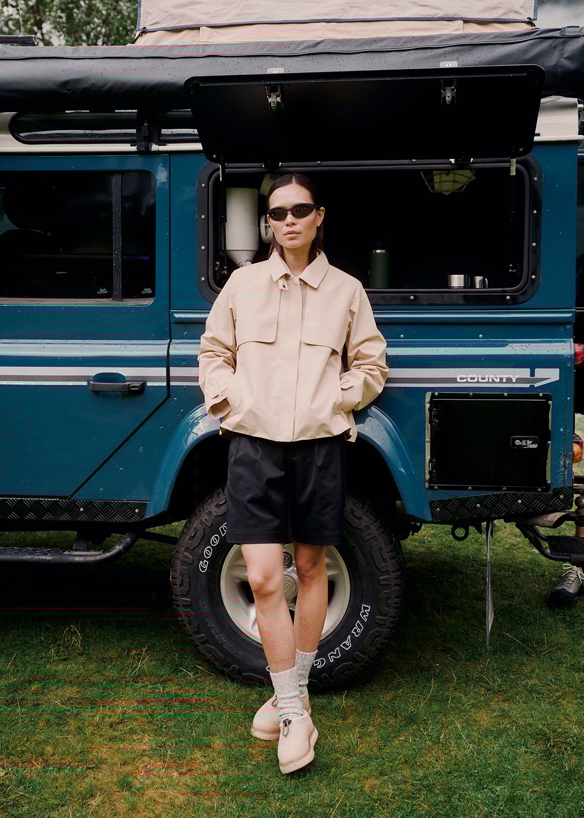 Twentyfour Mode Trench Jakke D Sand