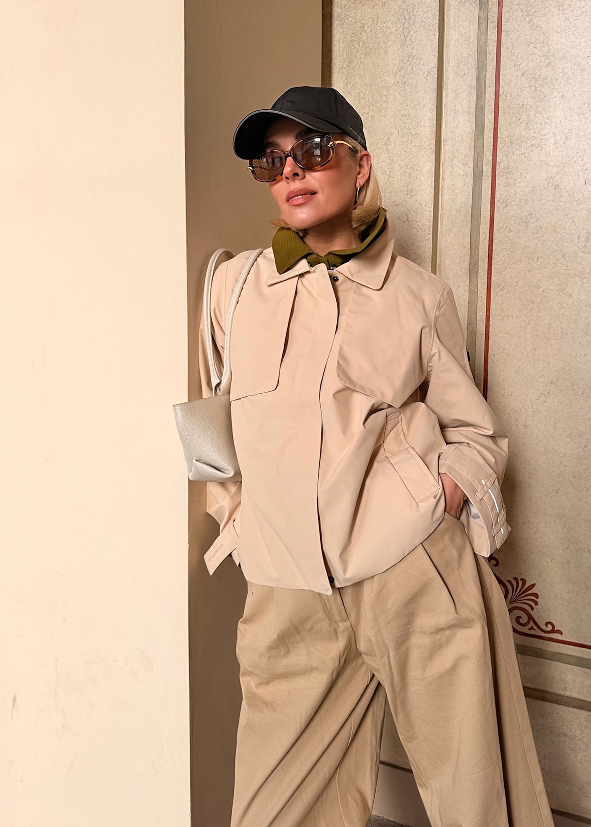 Twentyfour Mode Trench Jakke D Sand